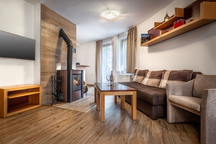 Apartmán s krbom
