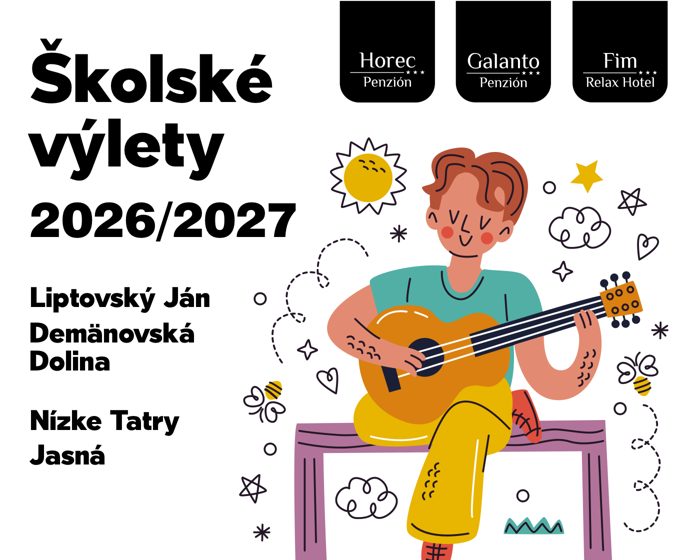 Leták Školský výlet