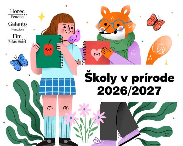 Leták Škola v prírode