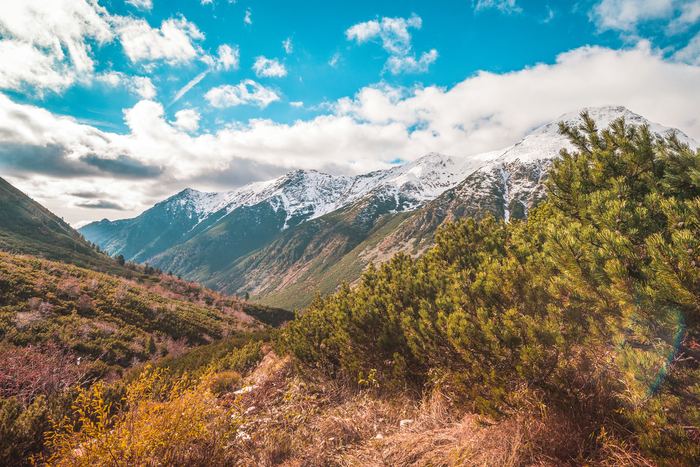 Západné Tatry na jeseň